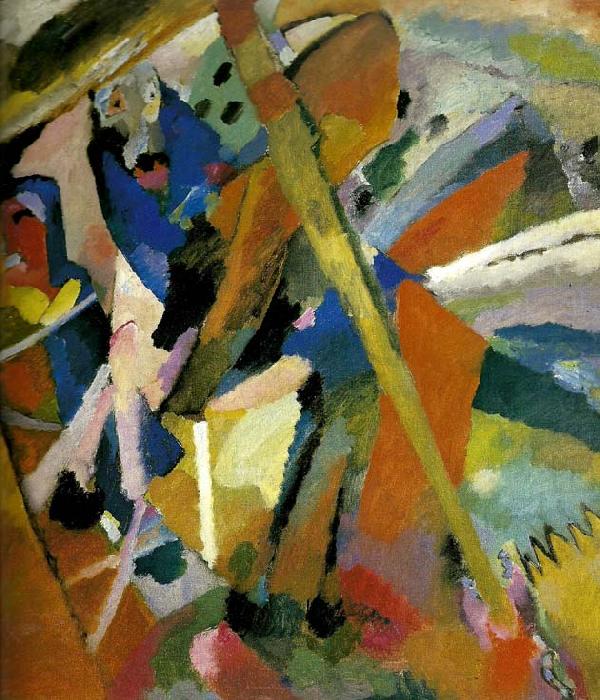 saint george, Wassily Kandinsky